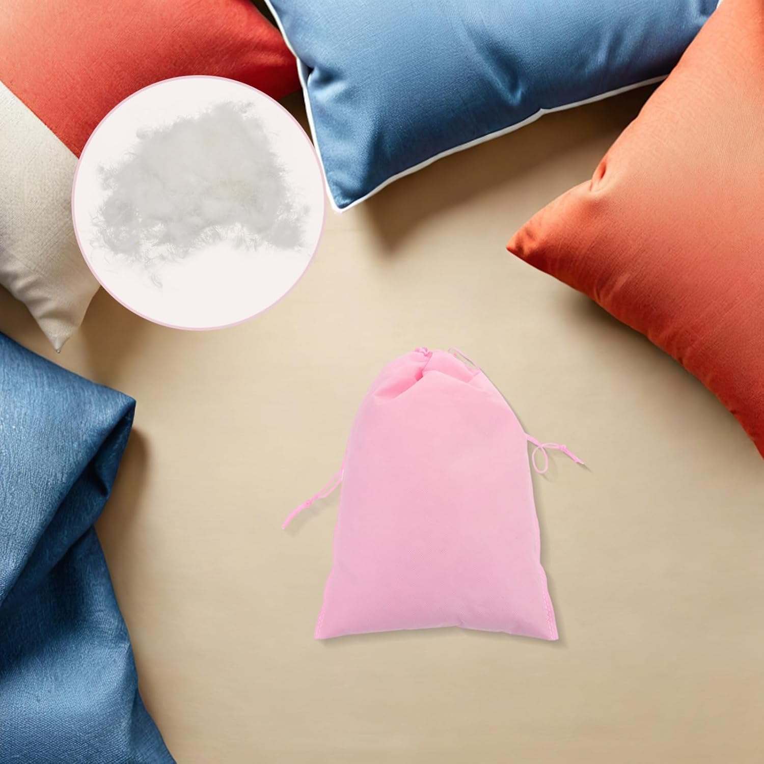 Duck Plume Quilt Stuffing for Comforters and Jackets White