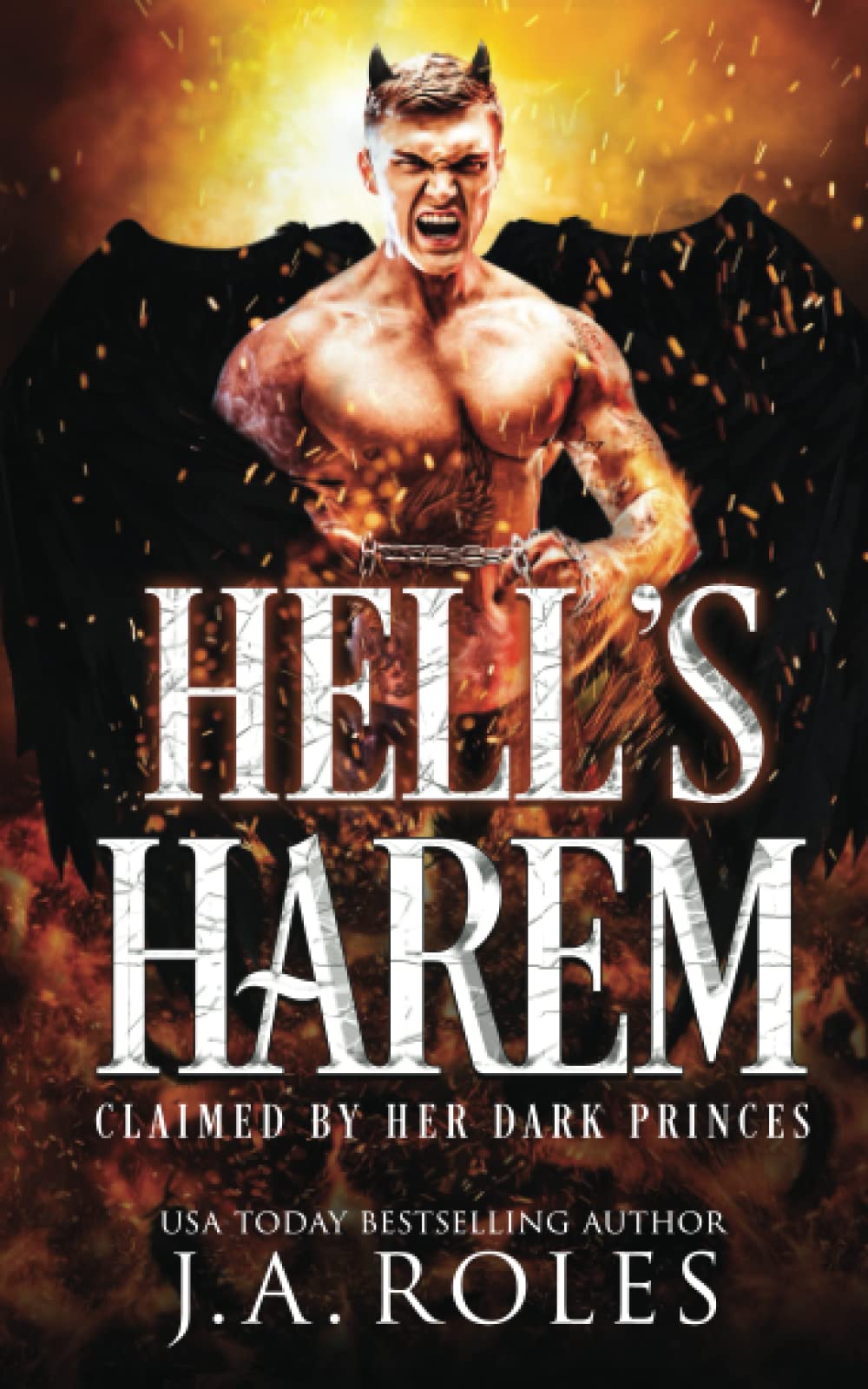 Hell's Harem: Claimed by her dark princes (A dark, demon, monster, reverse harem): 1