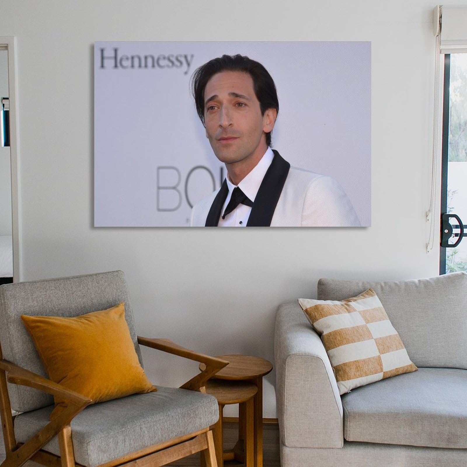 Amazon.co.jp: エイドリアン・ブロディ HD 写真 ポスター 1 キャンバス