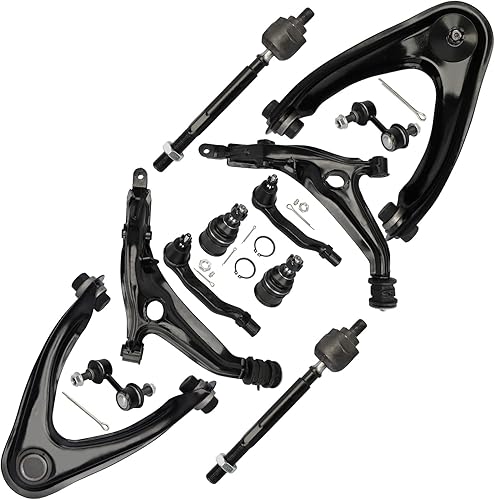 Kit de suspensión delantera de 12 piezas, conjunto de rótula de brazo de control superior inferior para Honda CR-V 1997 1998 1999 2000 2001, K80884