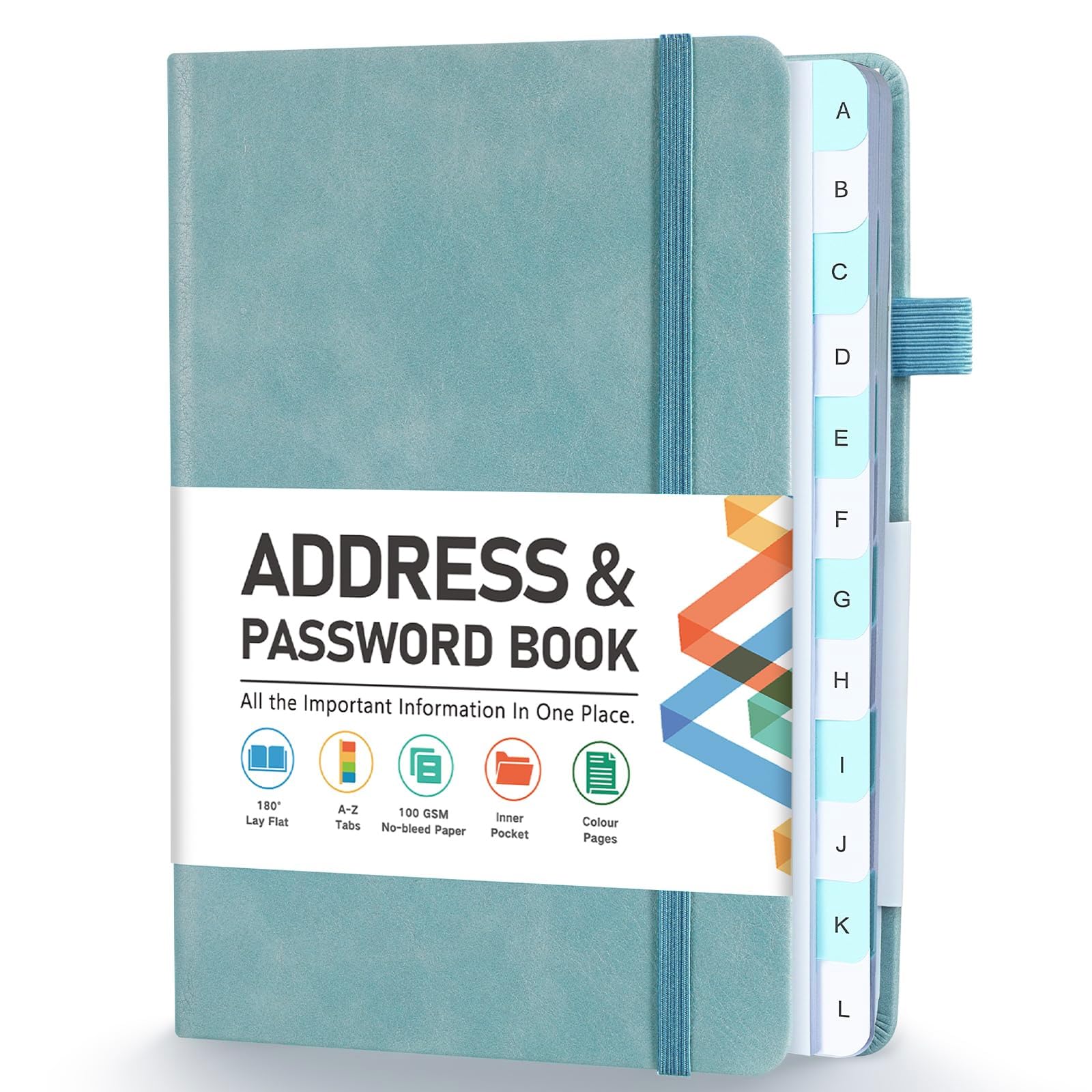 Amazon.com : Address Book, Address and Password Keeper Book with