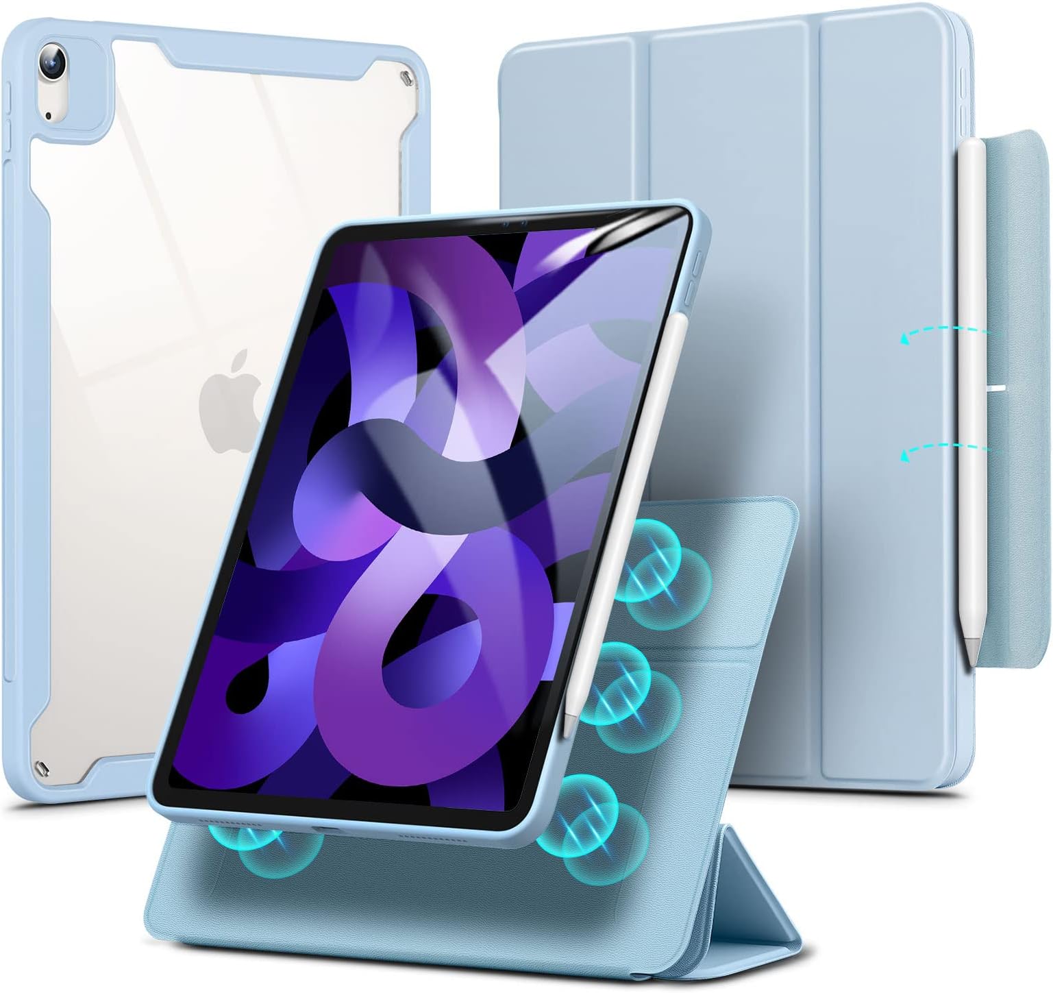 Spigen Liquid Air Folio Case Compatible With IPad Air 11 Inch 7th M3 - View #5