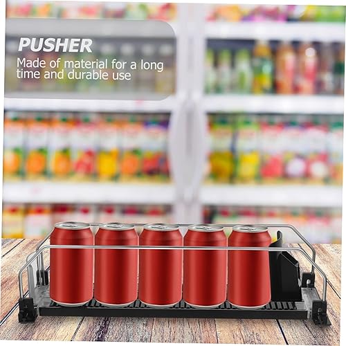 Miniatura 9 de Propeller Shelf Extractor de bebidas Empujador de bebidas de plástico Máquina empujadora de estante Empujador de bebidas Empujador de reposición de