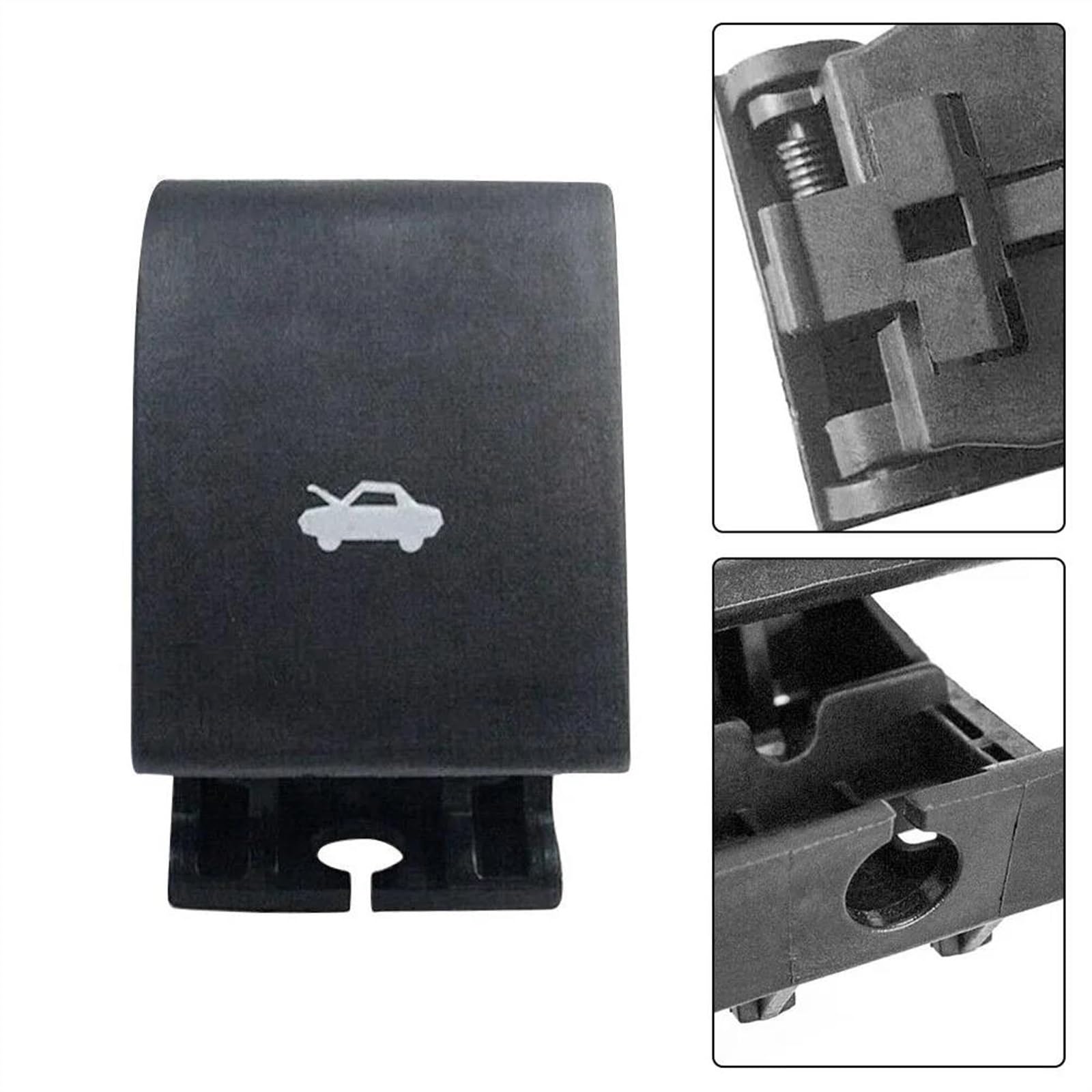 Replacement Hood Release Handle For Ram 1500, Dodge Charger & More - 68085761AA Fit, Black Nylon, Direct Install