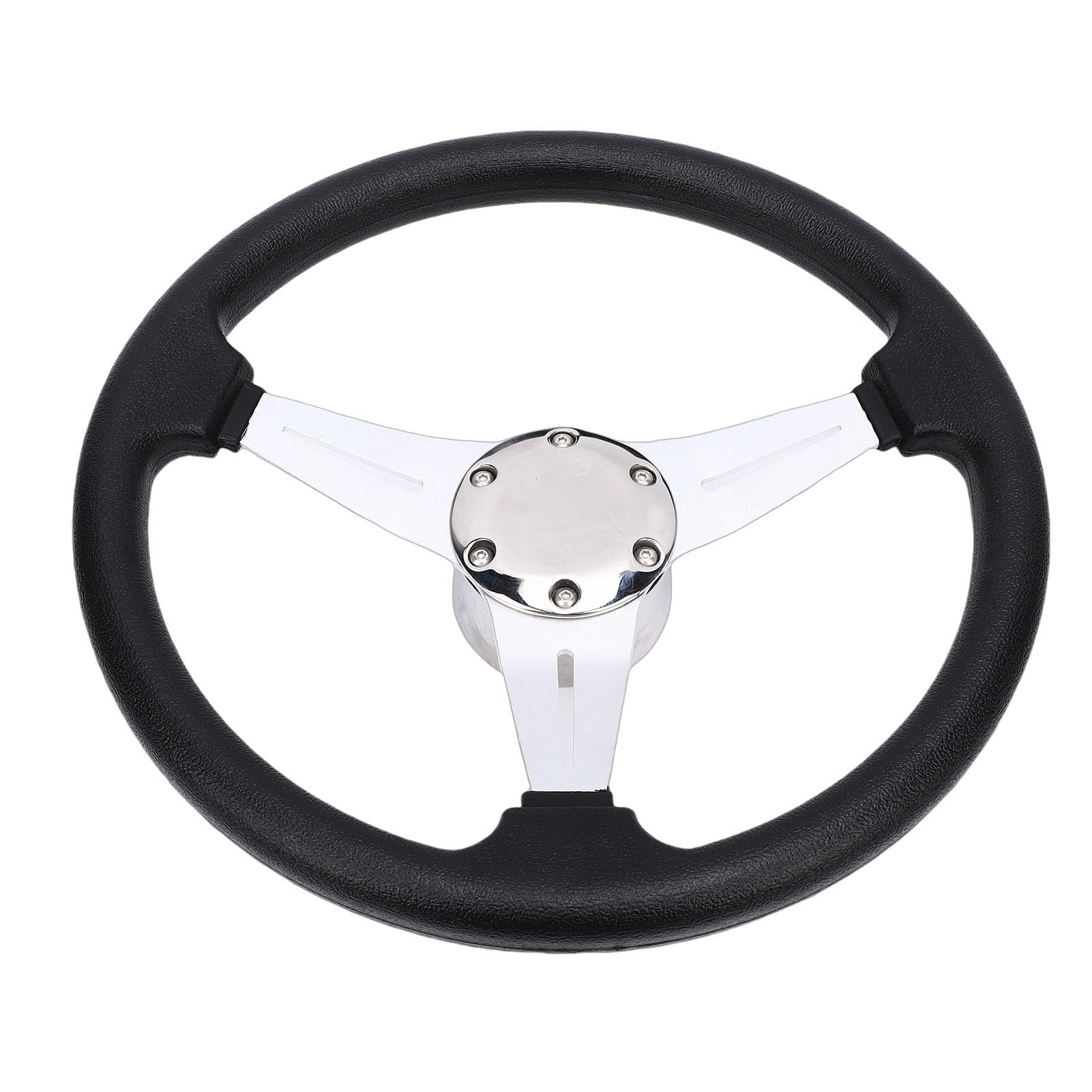 3-Speichen-Marinelenkrad 348 Mm mit Wetterfestem Design für Angeln und Sportboote