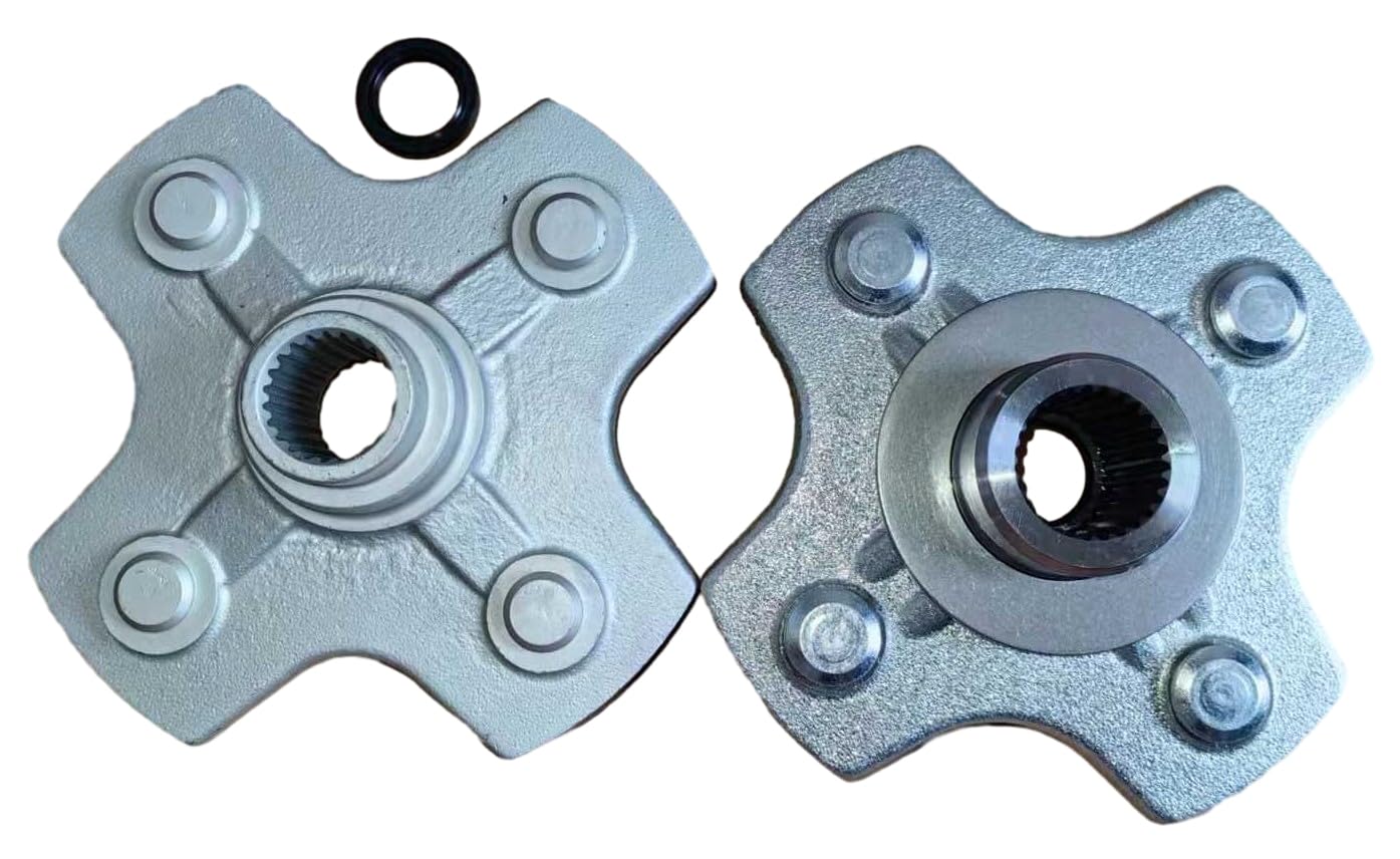 SHULIY Rear Left & Right Axle Wheel Hubs 42620-HP0-A00 & 42610-HP0-A00 Replacement for Honda Foreman 400 TRX400 Foreman Rubicon 500 TRX500 Rancher 350