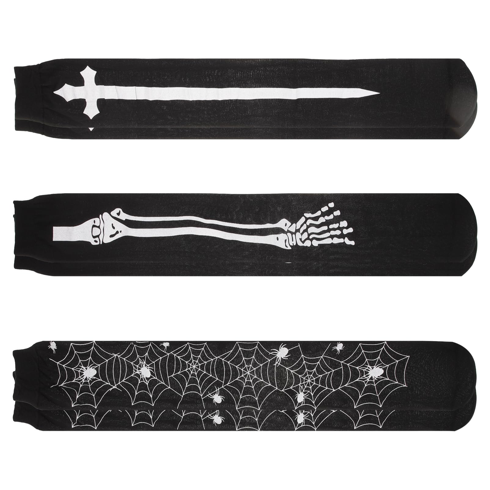 9paare Halloween-kostüm-strümpfe Mit - - -kniestrümpfe Für Partys Und Cosplay Bequeme Lange Socken Für Gruselige Auftritte Und Festliche Anlässe