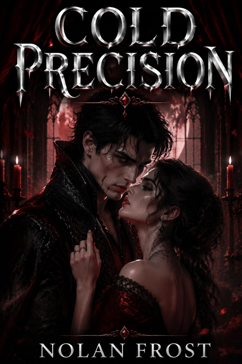 Cold Precision: A Forced Proximity Vampire Romance (Shadowed Veils)