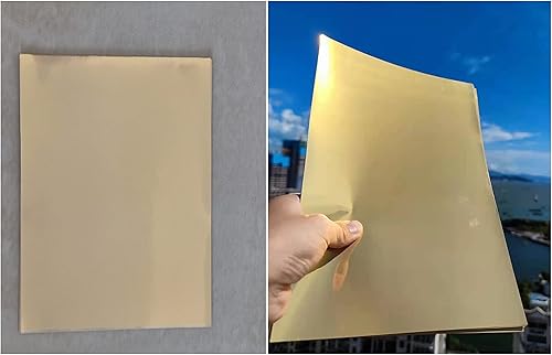 Miniatura 6 de GLOSSY GOLD-20 hojas imprimibles de vinilo dorado brillante, impermeable, hojas adhesivas de alta calidad, tinta se seca rápidamente para impresora