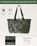 Timeet Sac de voyage pour les femmes, imperméable & Sac de rangement multi poches avec compartiment pour ordinateur portable pour l'infirmière de voyage