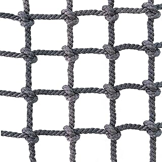 Garden Climbing Frame Nets for Adults and Children, Playground Nets, Protective Nets for Balcony Railings, for Tree Forts, Interior Decoration Nets, Play, Obstacle Courses.(Size:2.5m*3m)
