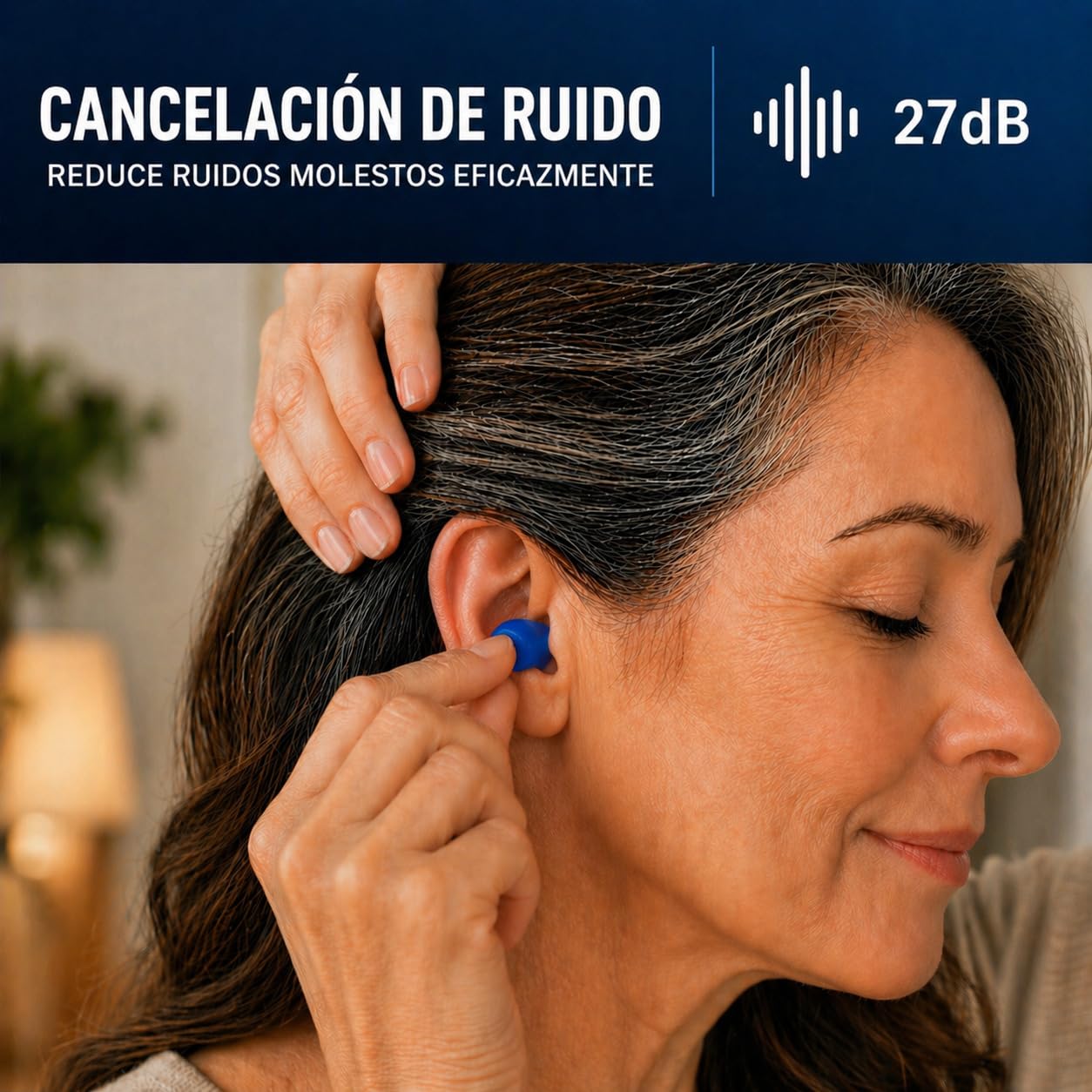 16 Tapones Para Dormir Silicona Moldeable Reutilizable Antiruido Comodos Oidos Sensibles Azul Reducen Ruido Ronquidos Vecinos Viaje Estuche Portatil Ajuste Personalizado Descanso Profundo Uso Diario