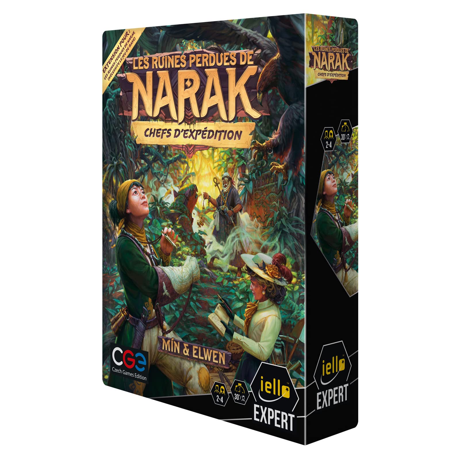 IELLO Game - Lost Ruins of Narak: Expedition Leaders, Lightweight, Moyen