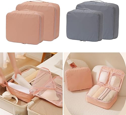 Miniatura 7 de 3 Pocket Travel Organizers Bag Large Capacity Breathable Meshes Storage for Clothes Underwear Luggage