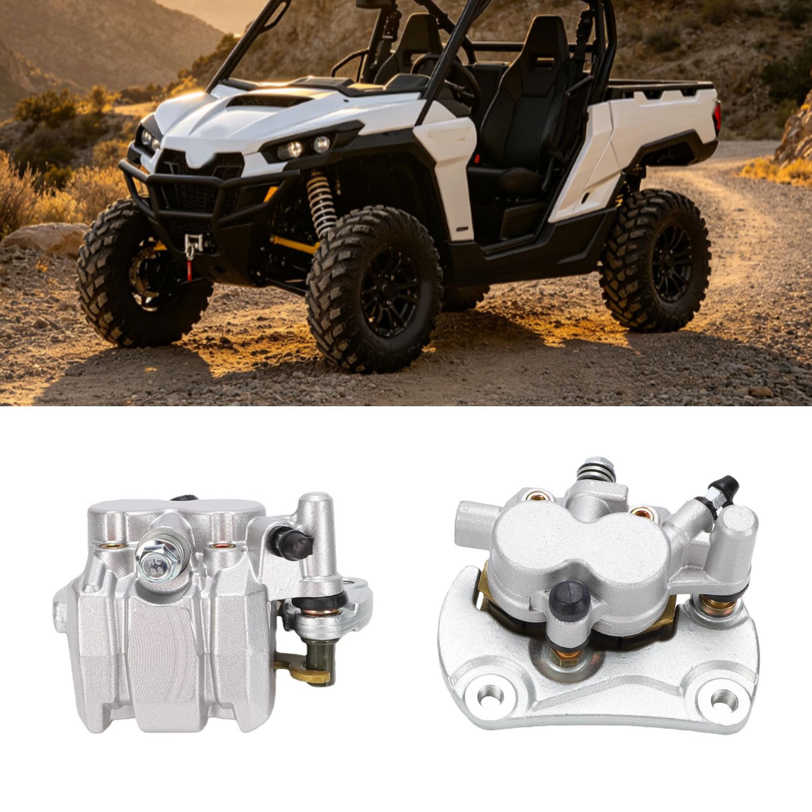 Étrier de Frein UTV, Double Piston, Avant Gauche Droite, 2 Pièces