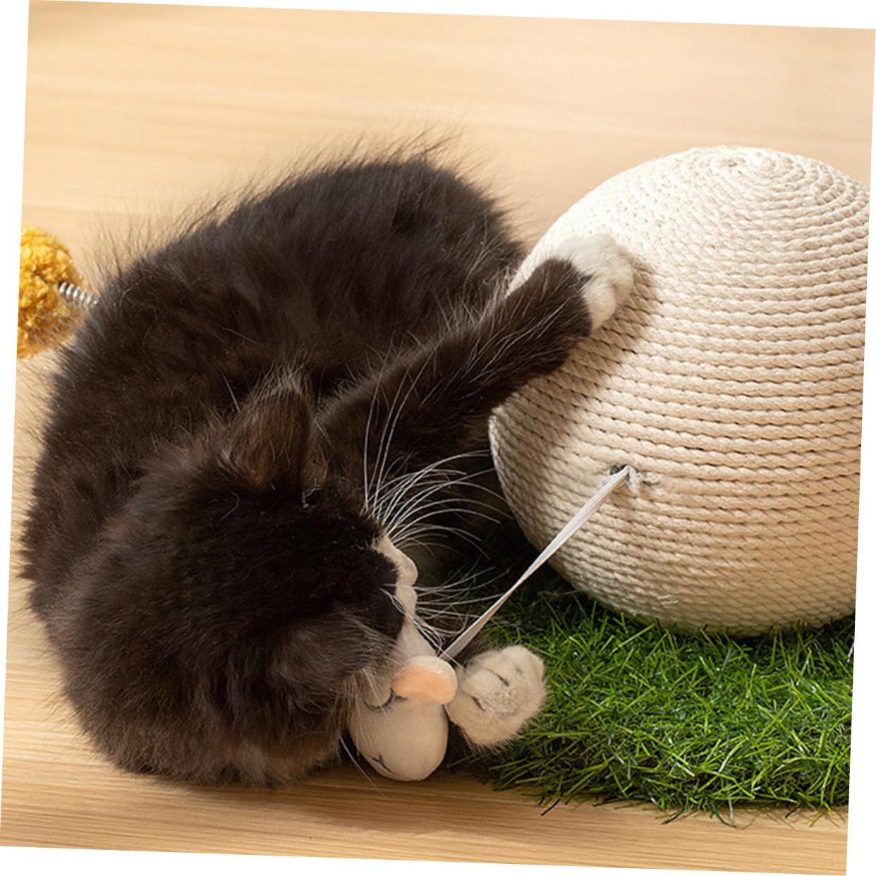 SUPVOX Interactive Scratching Toy for Cats Material Lightweight Design Indoor Plaything for Kittens to Prevent Scratching Furniture