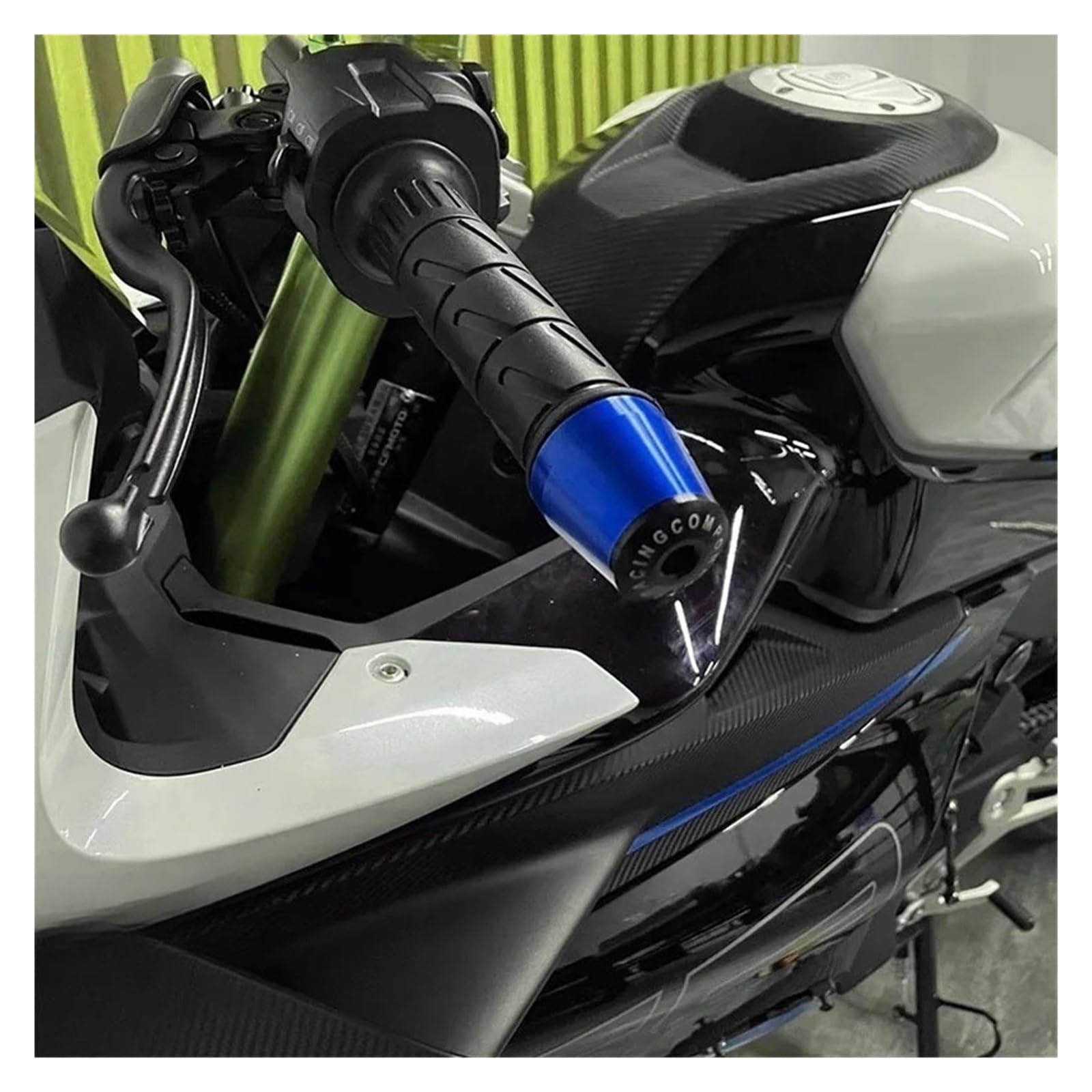 Moto Contrappesi Bilancieri Manubrio Per Triu&mph Trident660 Daytona675R Street Triple R 765 RS Per Tiger 800 XC Trident 660 Terminali Manubrio Moto Manopole Manubrio