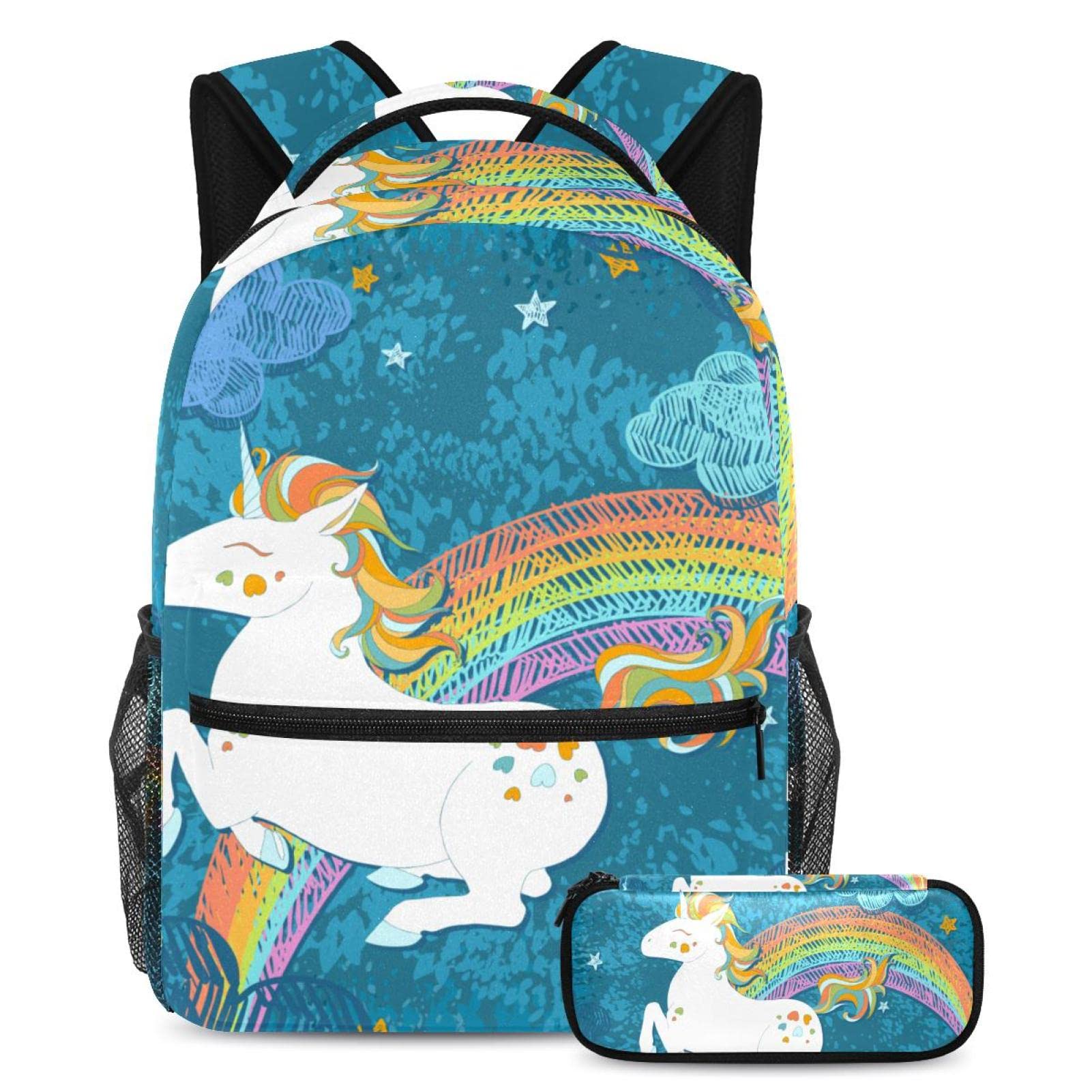 Sac à dos ordinateur décontracté et léger Renard Plume style rétro - 6
