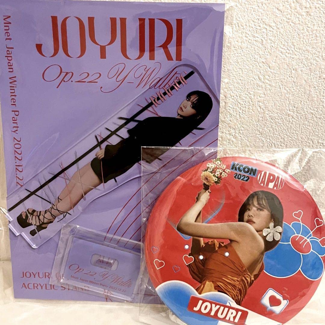 Amazon.co.jp: チョユリ 公式グッズ アクリルスタンド 缶バッジ JOYURI  