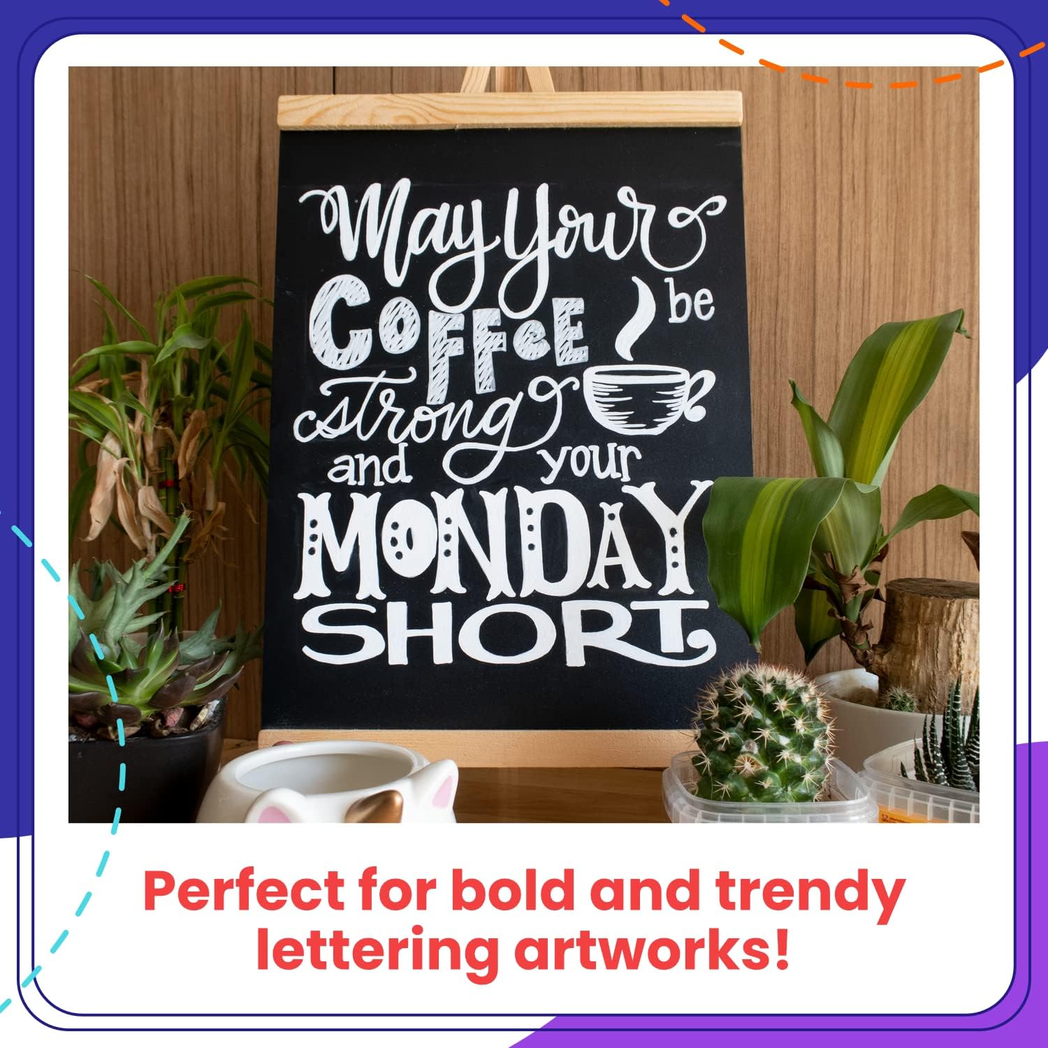 White Jumbo Chalk Pens - 15mm Window Markers, White - 15mm 2 Pack, 15mm White Jumbo Markers - Image 4