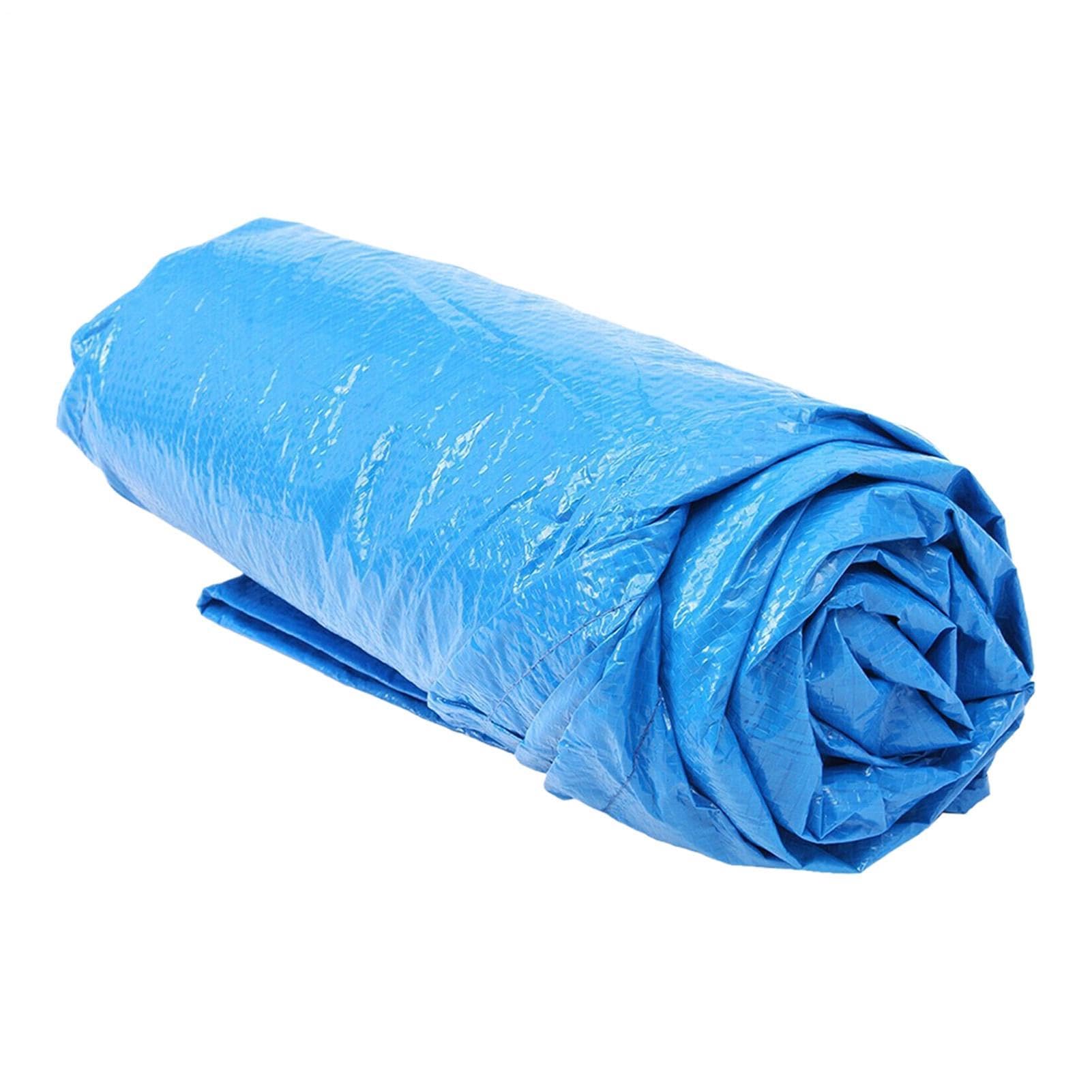 Couverture de piscine robuste coupe-vent contre l'eau sale