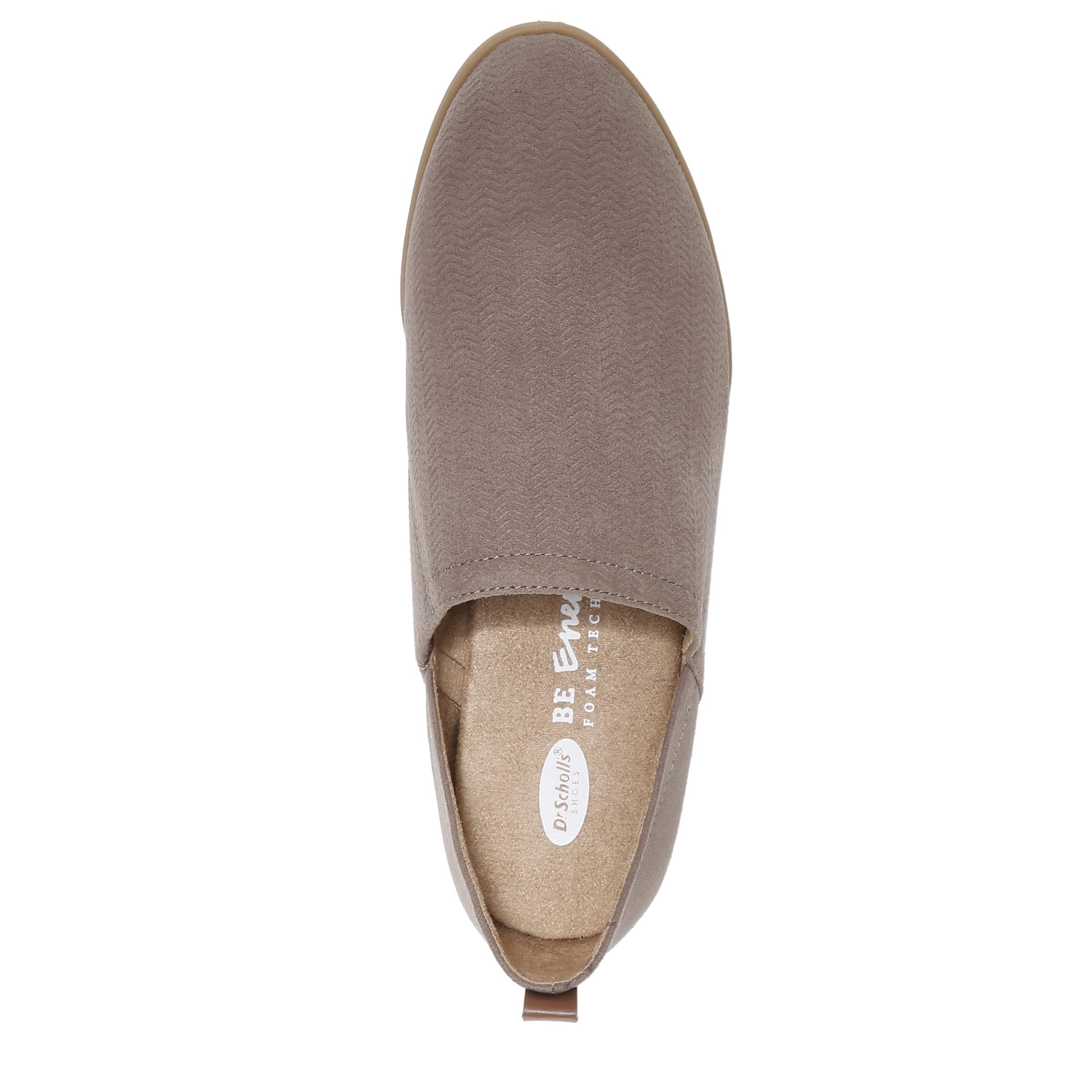 Shoes Mocasines para mujer, Microfibra gris topo. 5