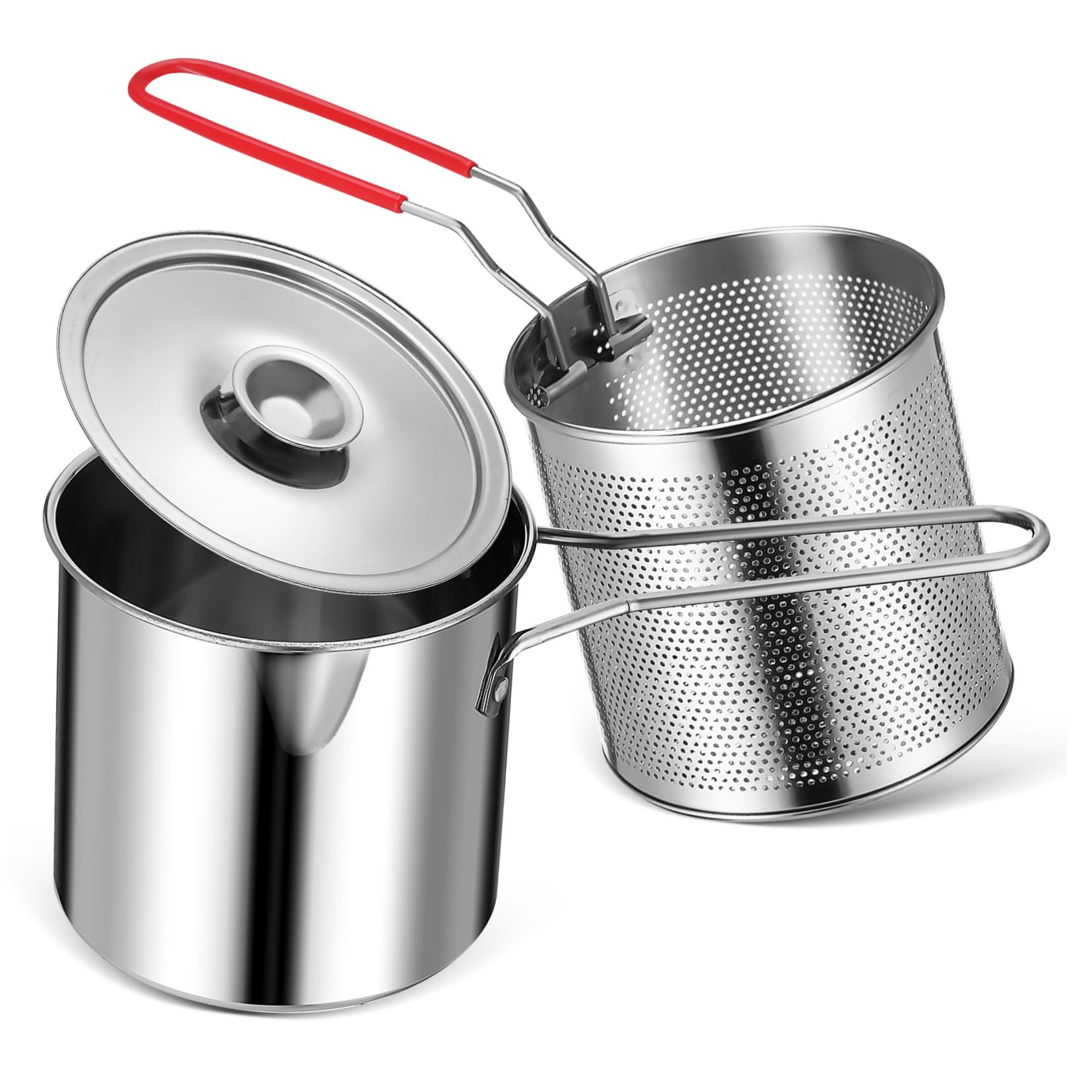 Friteuse Mini 12l avec filtre intégré pour réduire les odeurs de friture