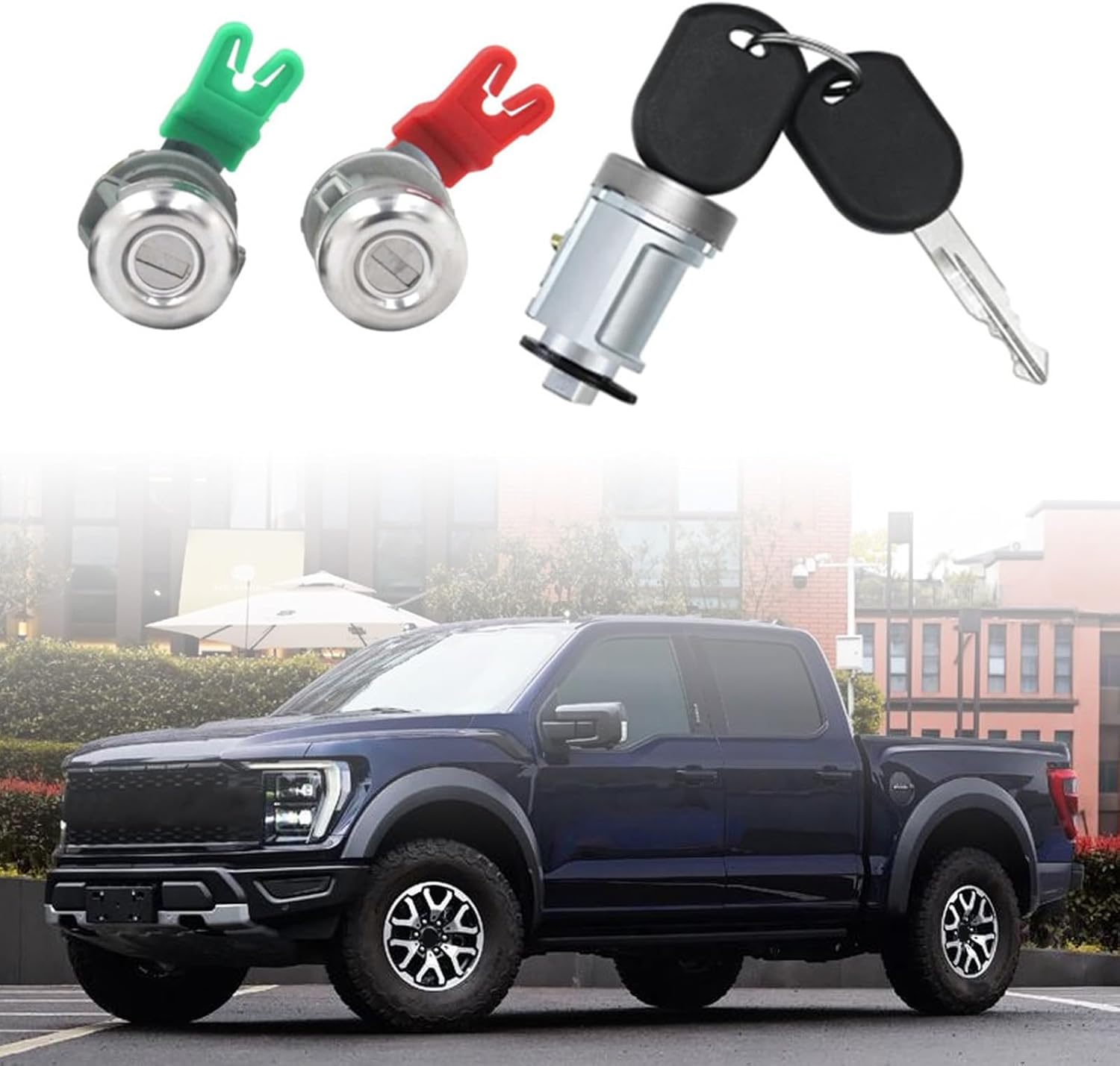 Professional Cylinder for Vehicles Weatherproof Metal Design Quick Install Security Systems SW6285 Ignition Switches