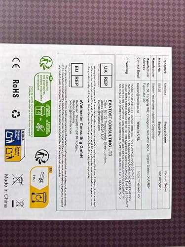 Miniatura 8 de Mesliese Máquina selladora al vacío, 95 kPa 140 W de doble sellado potente sellador de alimentos, operación con una sola mano, almacenamiento de