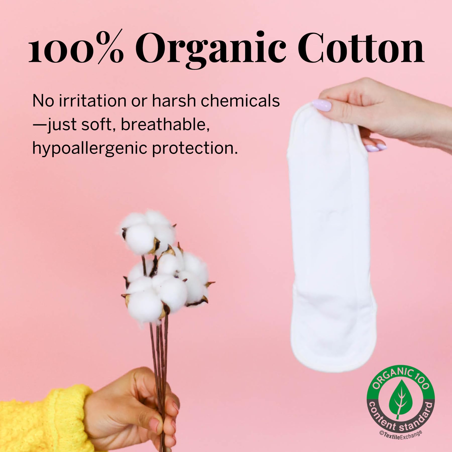 Bawełniane podkładki z tkaniny Pixie - 100% organiczna bawełna wielokrotnego użytku - w rankingu 1 dla najdelikatniejszych poduszek menstruacyjnych - Można prać w pralce i zawiera bezpłatną mokrą torbę - wkładki menstruacyjne - serwetki sanitarne (zestaw