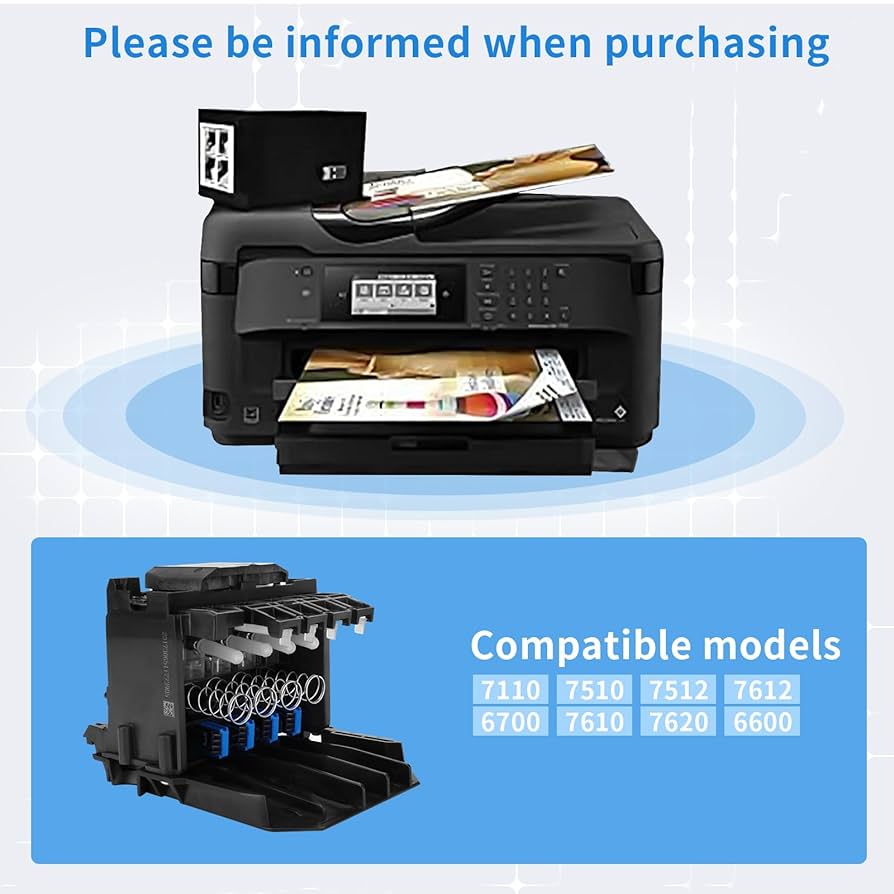 Amazon.com: Efficient Compatible HP 932/933 Printhead - Fits