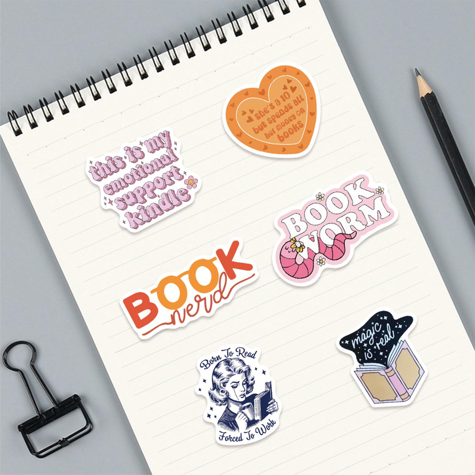 Autocollants Romantiques Pour La Saint-valentin. | Vecteur Premium