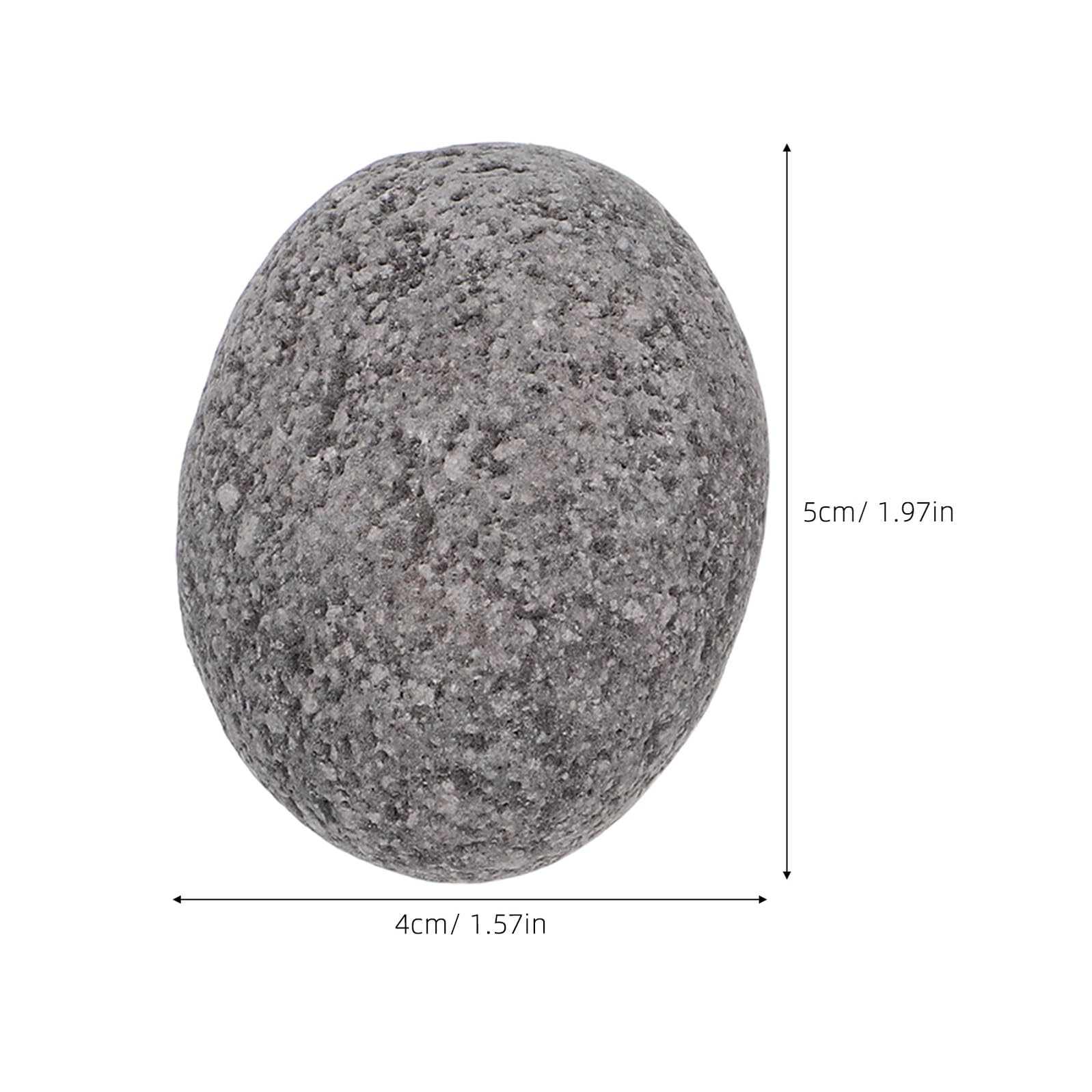 Alasum Piedras para Sauna de Basalto 3-5 CM 1,9 Kg Bolsa Resistentes a Grietas para Calentadores Eléctricos y Estufas de Leña, Piedras Volcánicas de Vapor para SPA y Sauna de Vapor