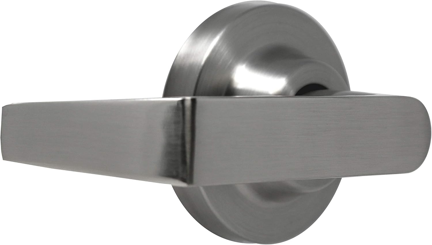 MiLocks Grade 2 Lever Commercial Style Cylindrical Industrial Duty (Privacy, Satin Nickel)