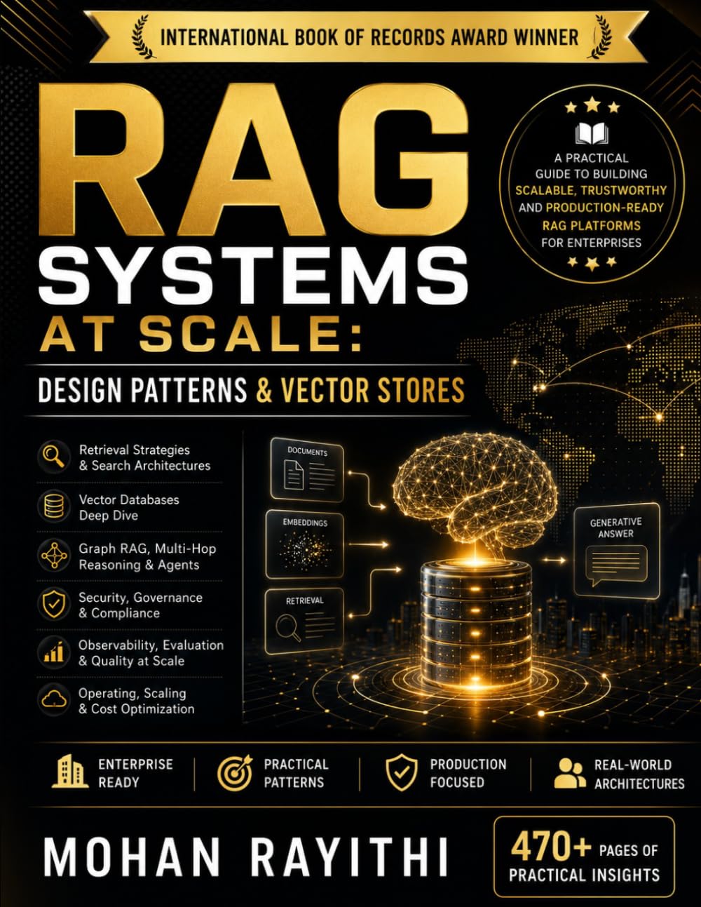 RAG Systems at Scale: Design Patterns & Vector Stores