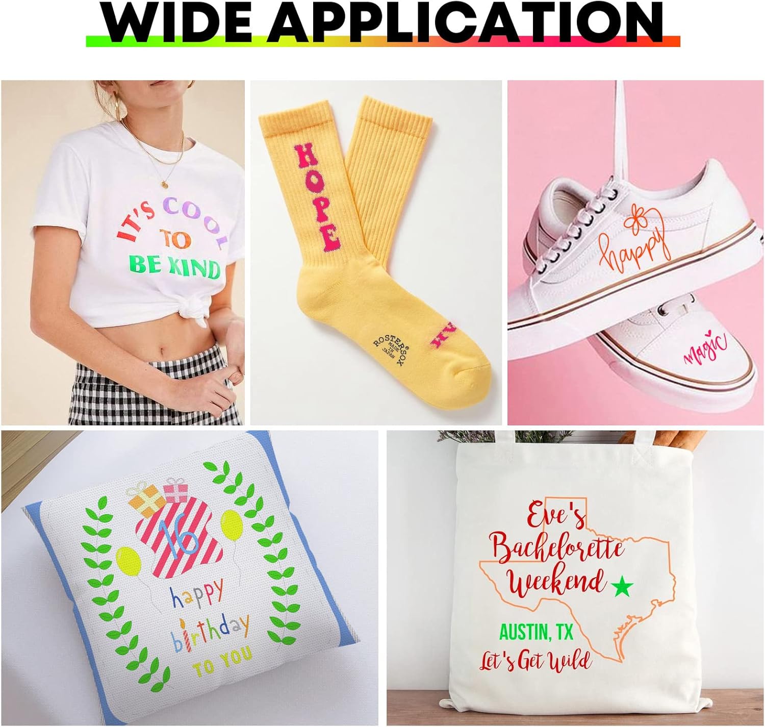 HTVRONT HTV Vinyl Rolls Heat Transfer Vinyl - 12" x 20ft Red HTV Vinyl for Shirts, Iron on Vinyl for All Cutter Machine - Easy to Cut & Weed for Heat Vinyl Design (Red)