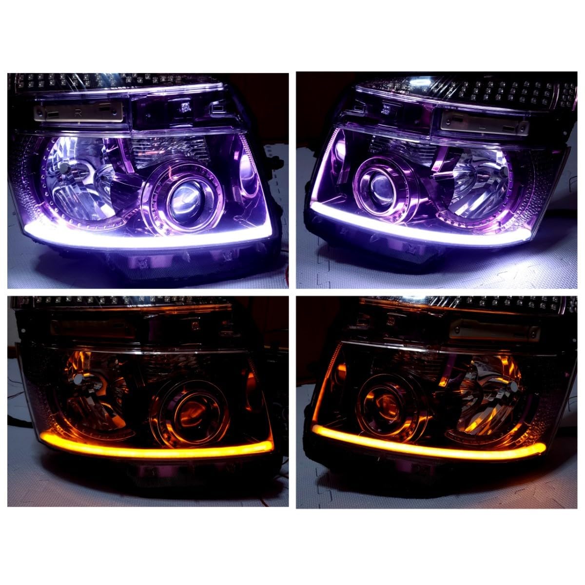 Amazon.co.jp: 70系 前期 ヴォクシー ワンオフ加工 純正HIDヘッド  