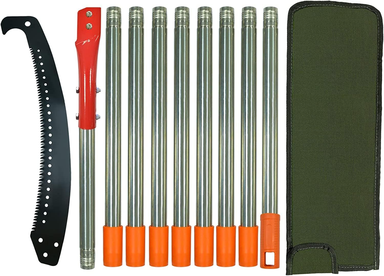 SUNORCHID Pole Pruning Saw 13 Foot Long Handle Adjustable Length, Tree ...