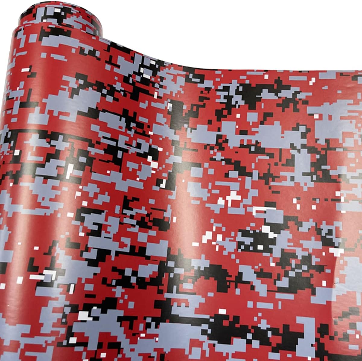 Car Wrap Vinyl Camouflage 1.6ft x 5ft (50cm x 152cm) Air-Release Automotive Vinyl Wraps Camo Self-Adhesive Car Sticker Decal Film