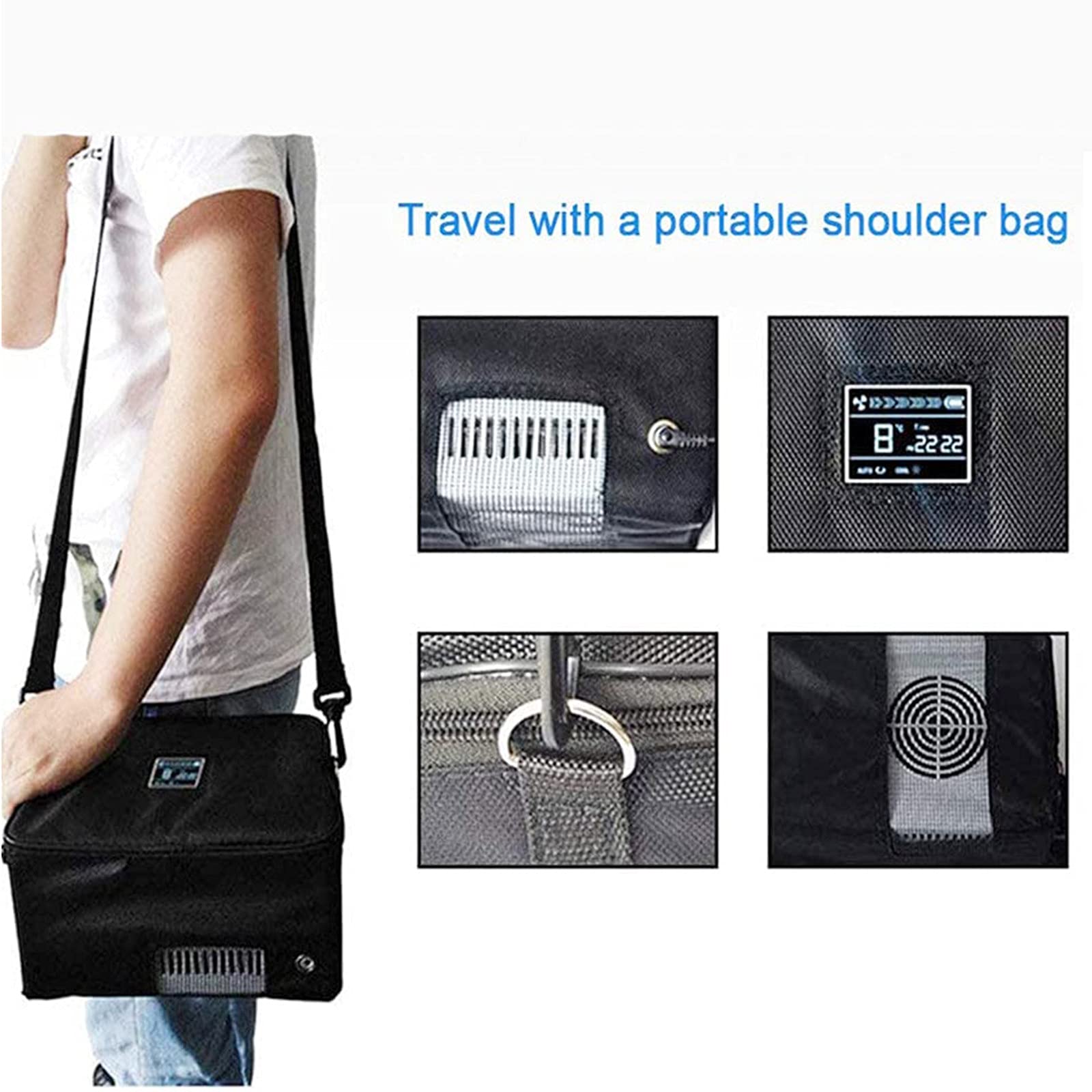 Amazon.co.jp: ポータブルインスリンクーラーボックス車小型冷蔵庫ミニ