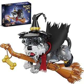 Schnauzer Dog Building Set, Compatible with Lego Dog, Suitable for Home/Office Decor, Creative Gift for Adult and Kids 8-14(1298pcs) - Amazon product rated Grade A