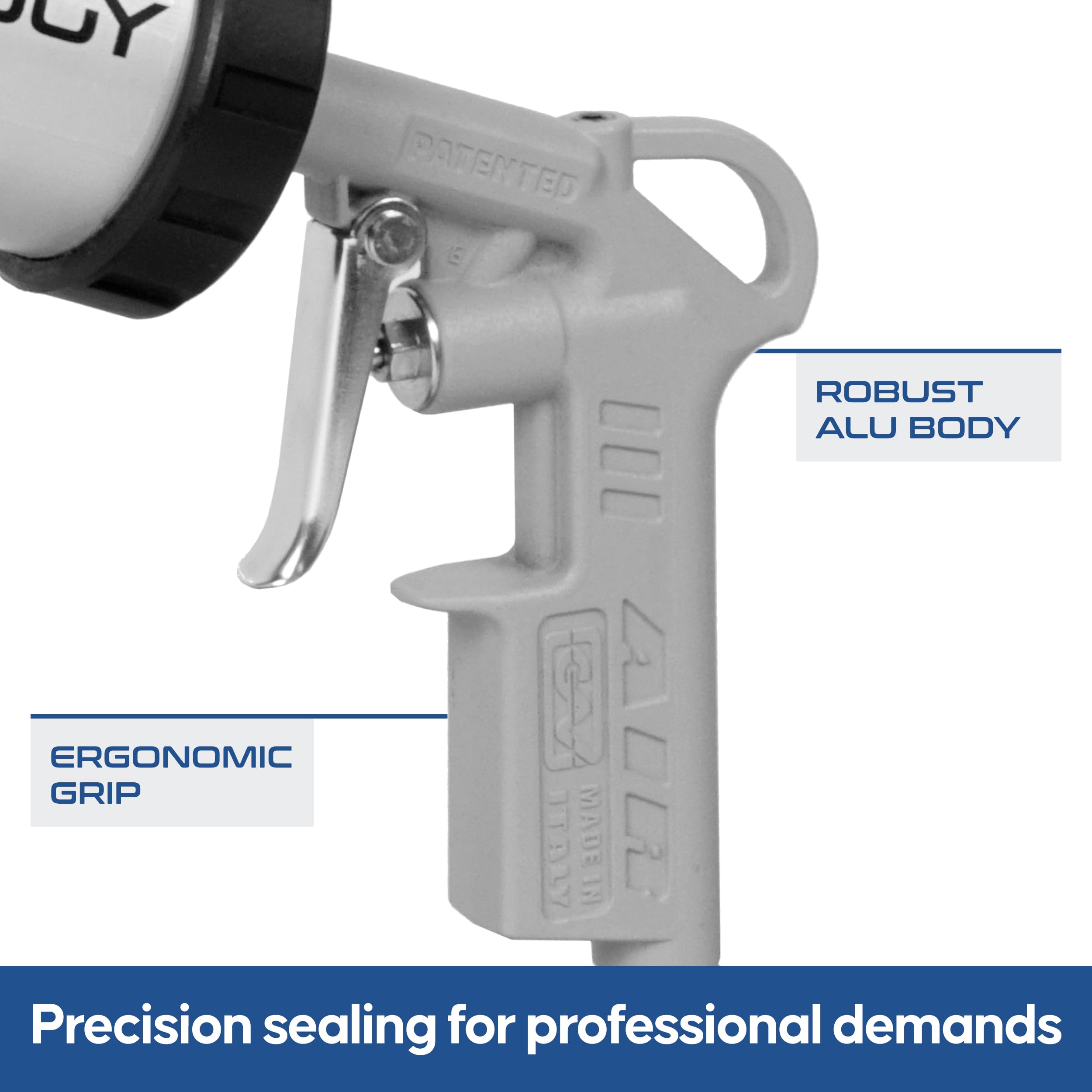 Pistola Professionale Silicone Aria Compressa