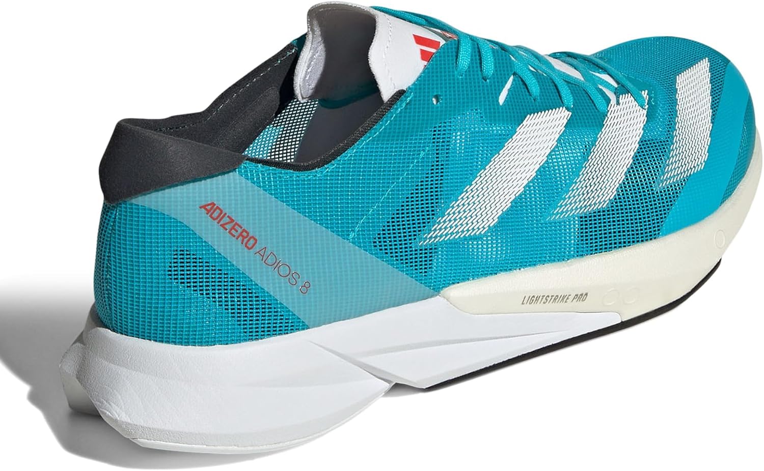 Miniatura 5 de adidas Adizero Adios 8 CianBlancoRojo Brillante 14 D (M), Cian LucidoBlancoRojo Brillante