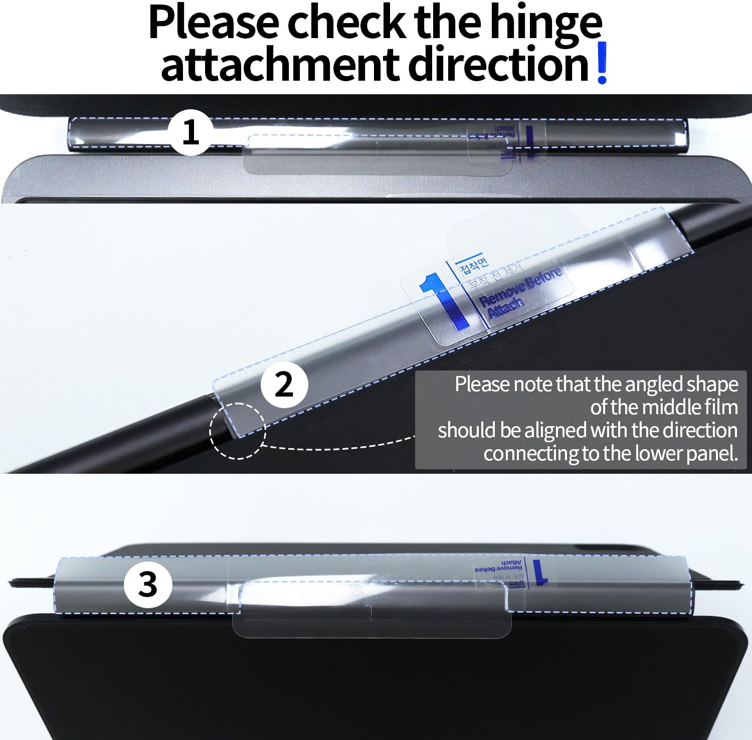 skoko 3 Sets Matte Back & Matte Side Edge & Magic Keyboard Full Skin