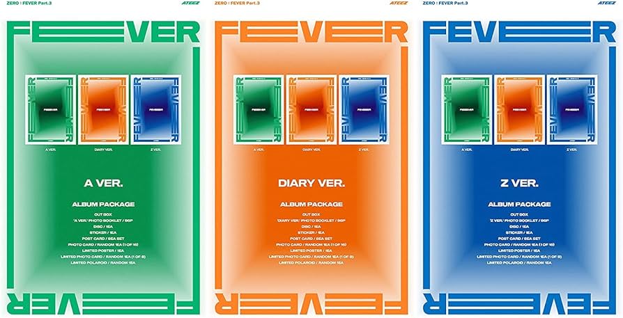 ATEEZ アチズ FEVER Part3 サン チェサン サノク トレカ ATEEZ アチズ FEVER Part3 サン チェサン サノク トレカ ATEEZ