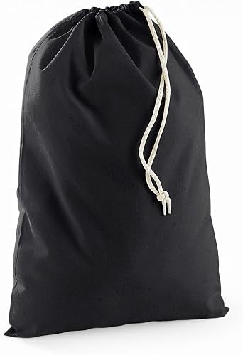 Westford Mill Cotton Stuff Bag (S) (Black)