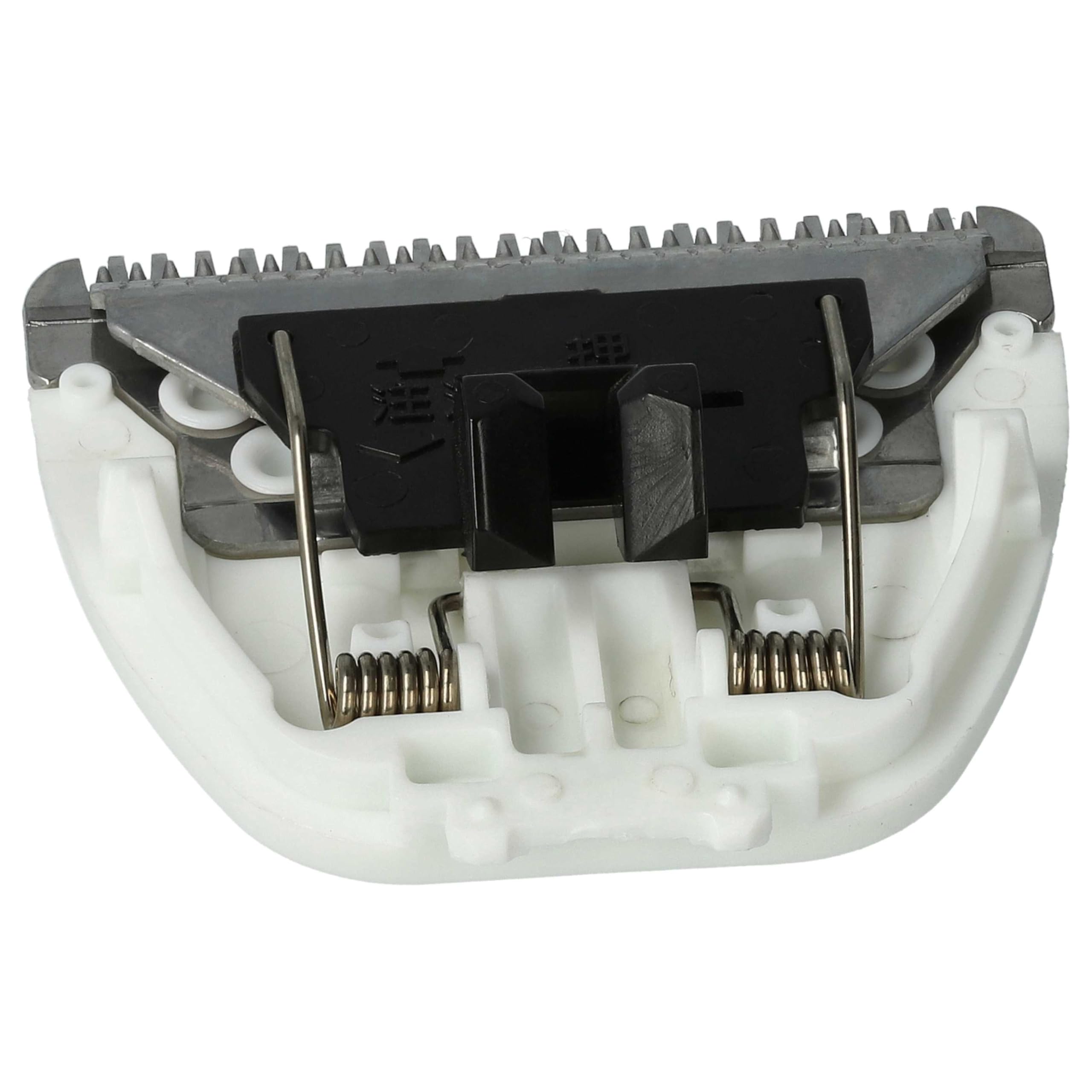 vhbw 2x testina compatibile con Panasonic ER 503, ER 148, ER 149, ER 146, ER 147, ER 1420, ER 1421, ER 1410, ER 1411 tagliacapelli, bianco