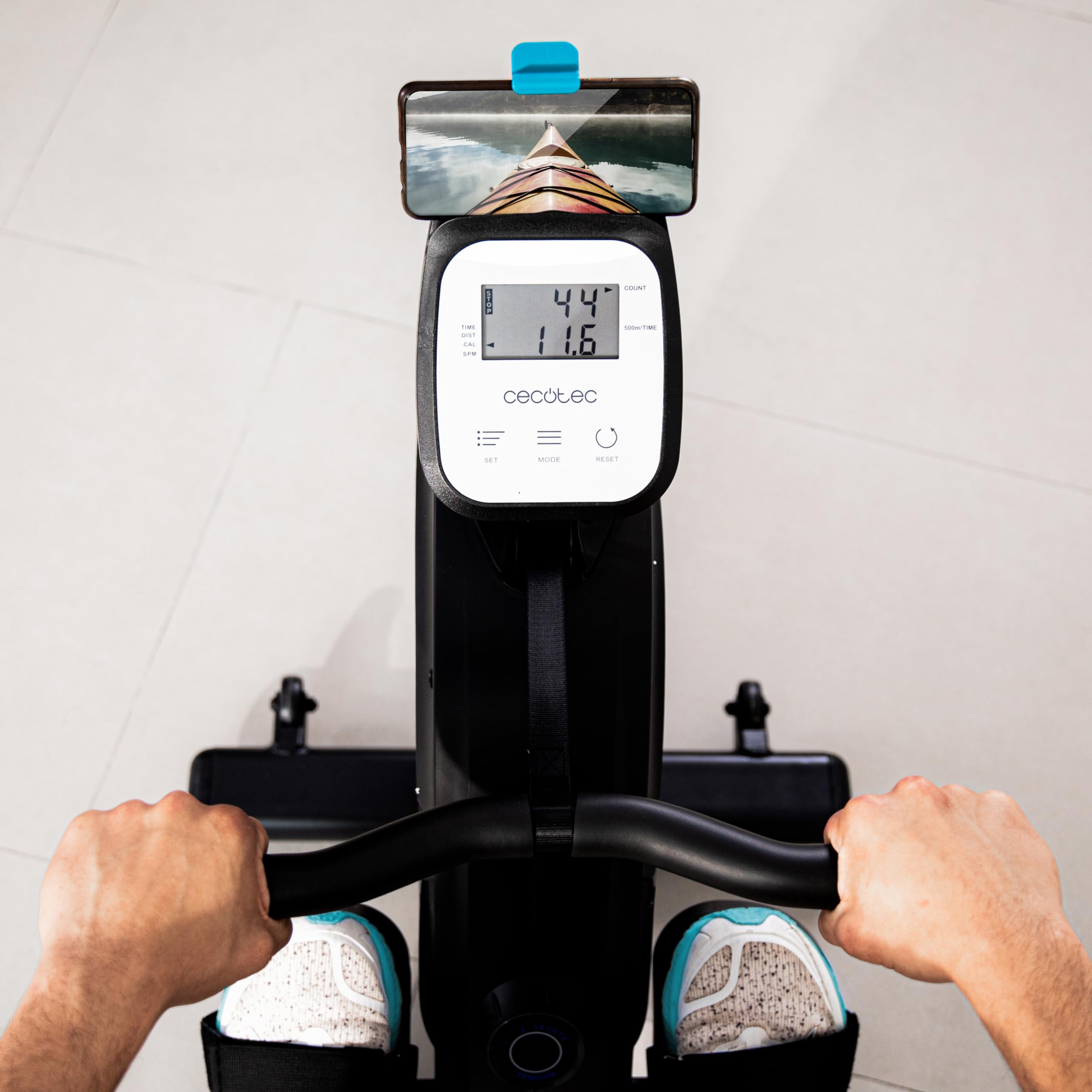 Vogatore Cecotec Drumfit Rower 9000 Regatta | Pieghevole Con Resistenza Magnetica 8 Livelli
