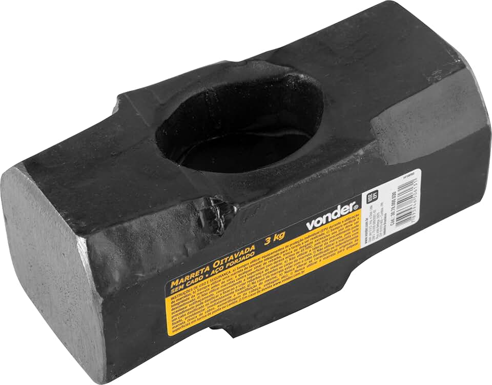 Marreta Oitavada Sem Cabo Vonder 3 Kg