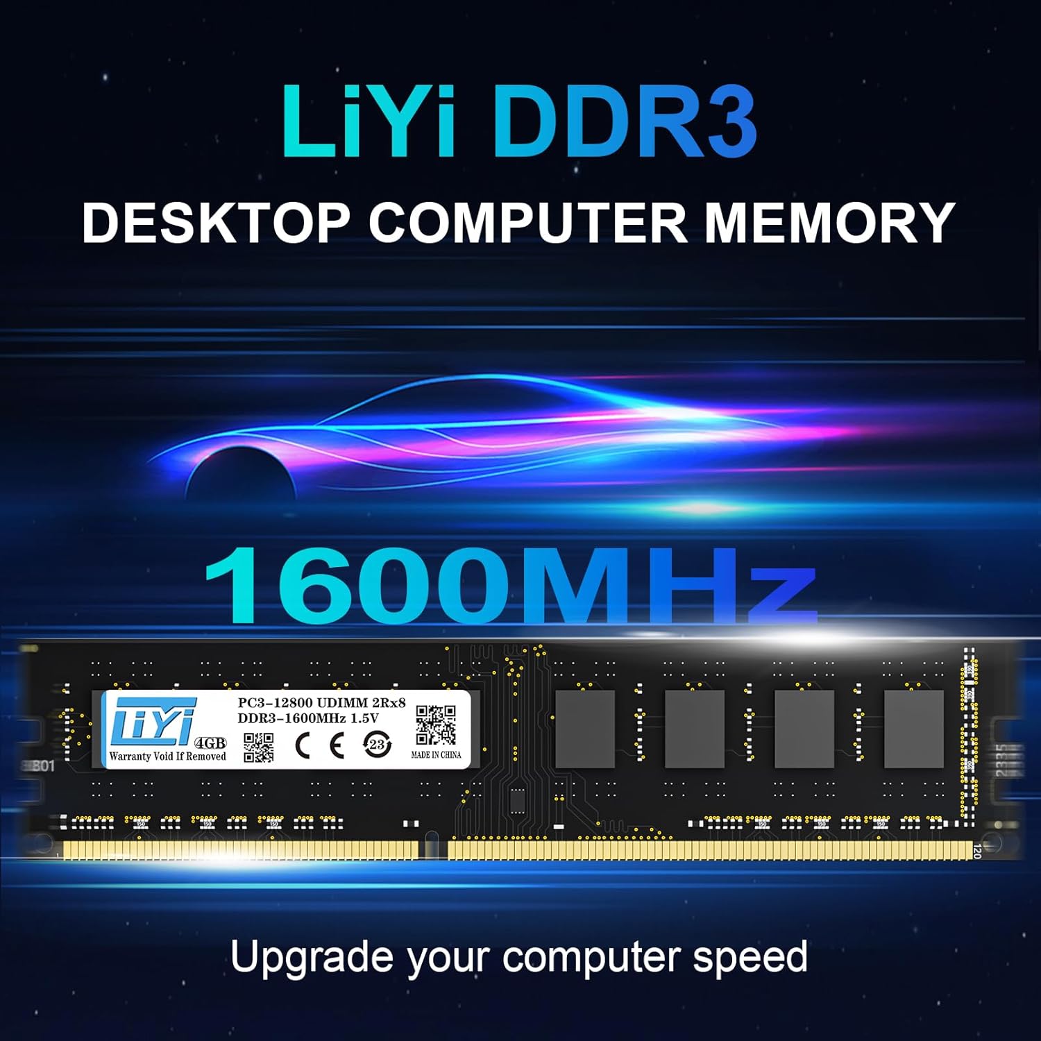 LIYI DDR3 RAM 4GB 1600MHz: Review Testado por 7 dias para upgrade Desktop